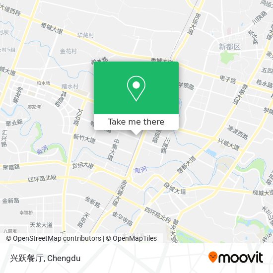 兴跃餐厅 map