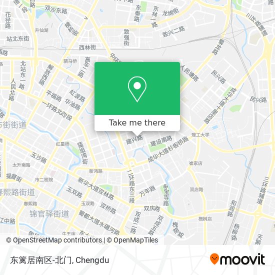 东篱居南区-北门 map