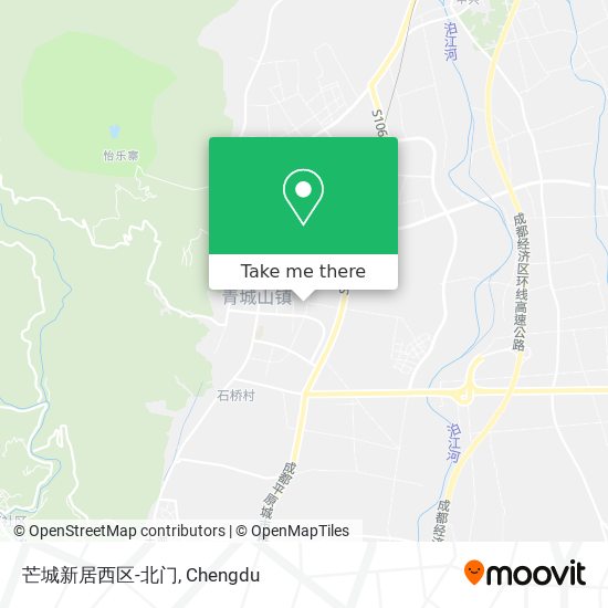 芒城新居西区-北门 map