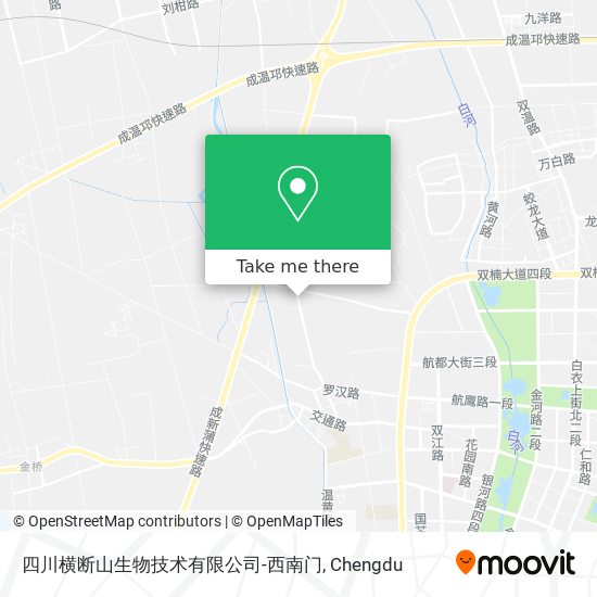 四川横断山生物技术有限公司-西南门 map