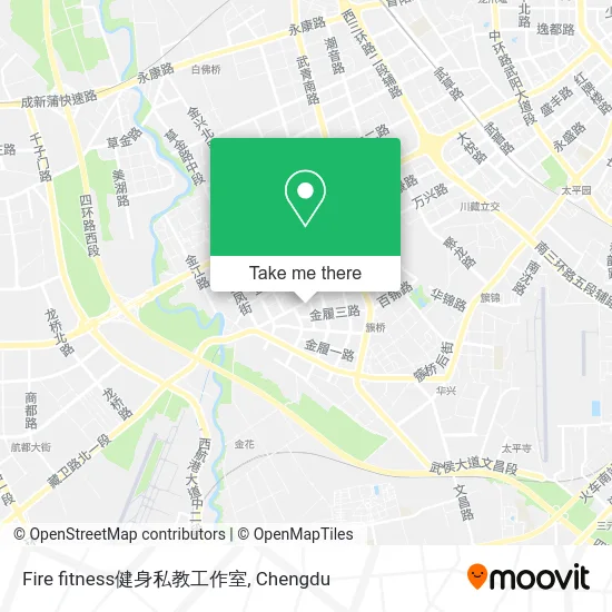 Fire fitness健身私教工作室 map