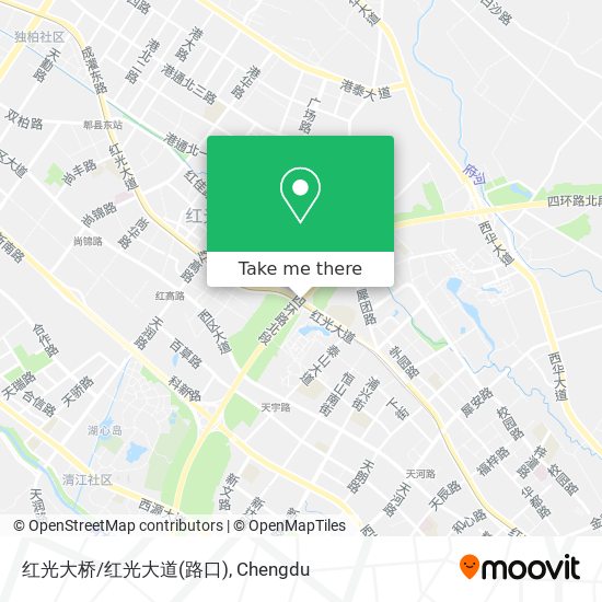 红光大桥/红光大道(路口) map