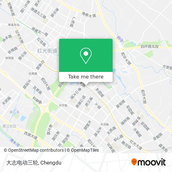 大志电动三轮 map