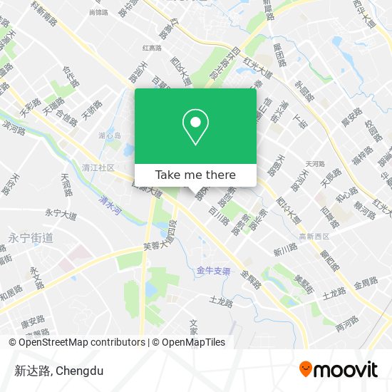 新达路 map