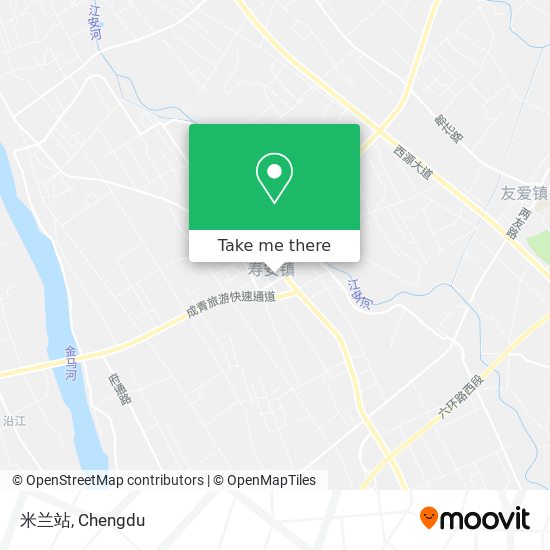 米兰站 map