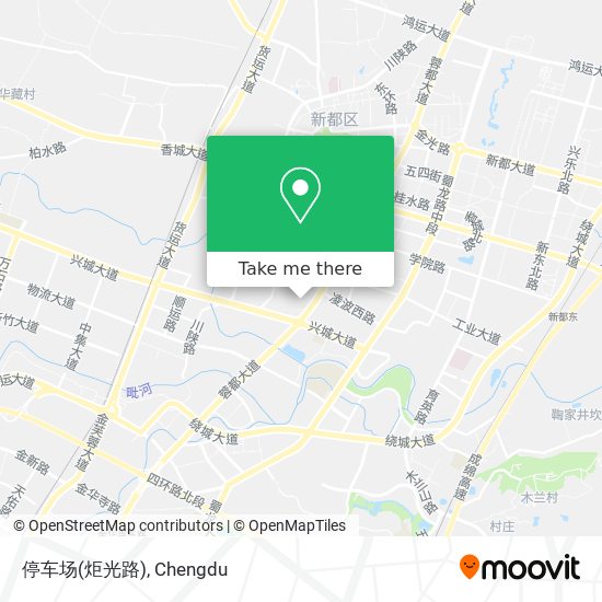 停车场(炬光路) map