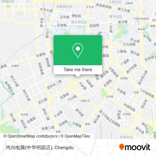 鸿兴电脑(中华明园店) map