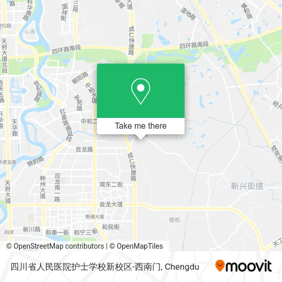 四川省人民医院护士学校新校区-西南门 map
