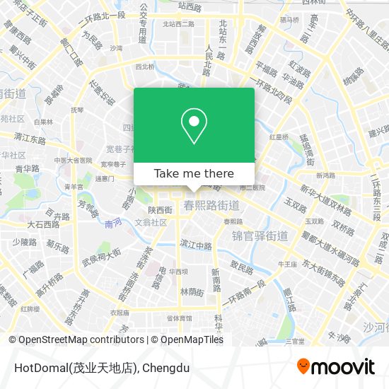 HotDomal(茂业天地店) map