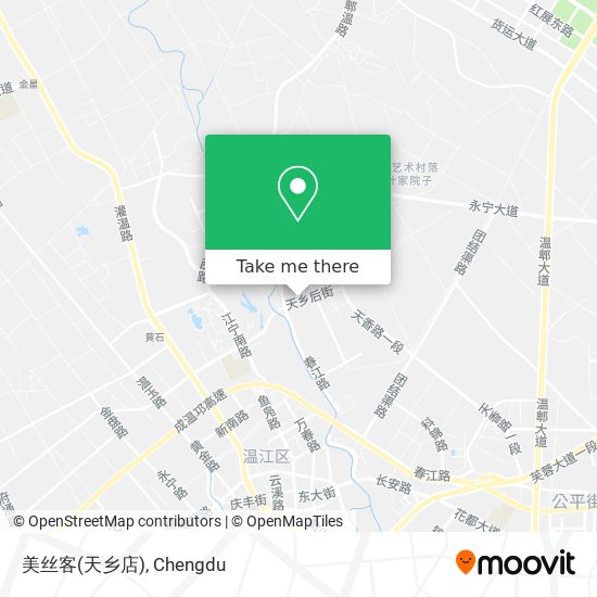 美丝客(天乡店) map