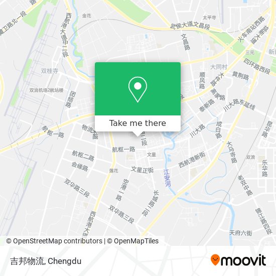 吉邦物流 map