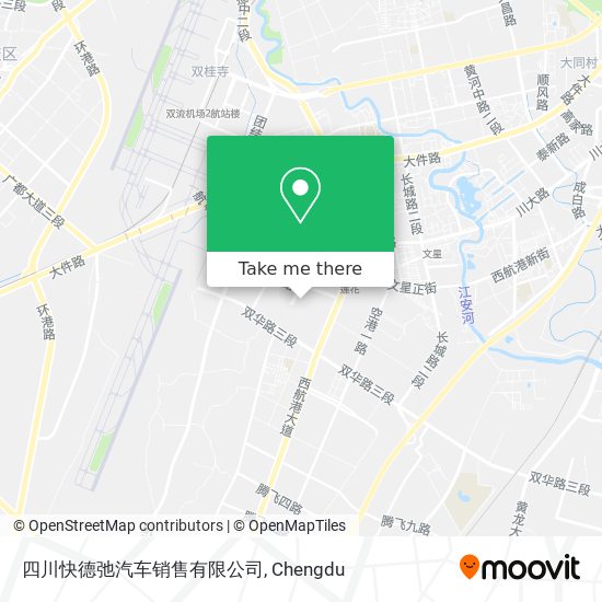 四川快德弛汽车销售有限公司 map