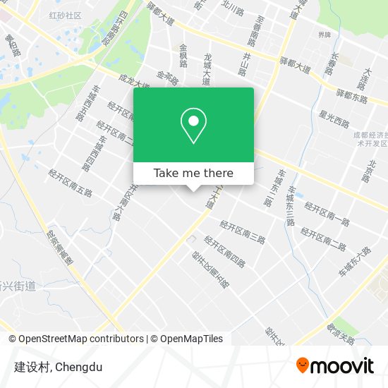 建设村 map