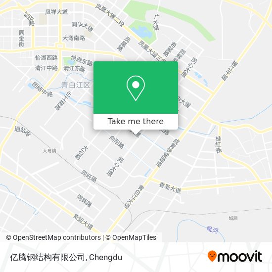 亿腾钢结构有限公司 map