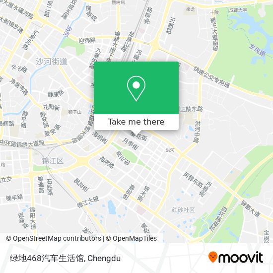 绿地468汽车生活馆 map