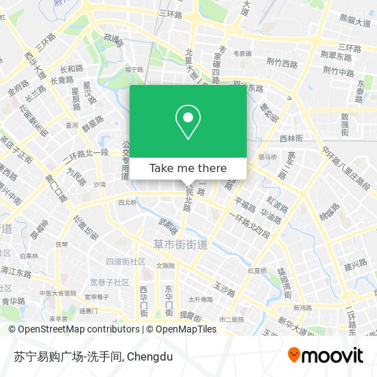 苏宁易购广场-洗手间 map