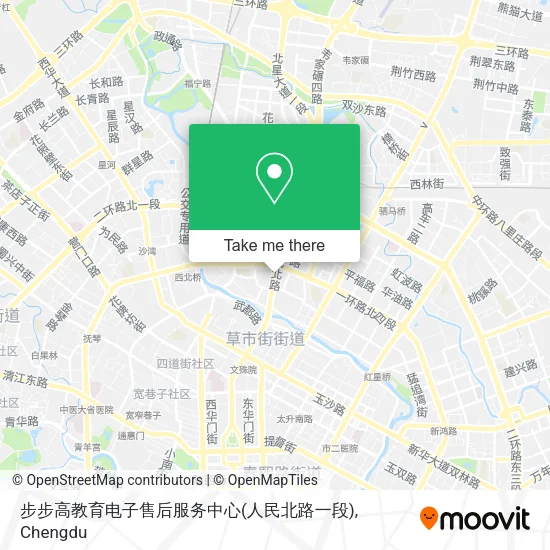 步步高教育电子售后服务中心(人民北路一段) map