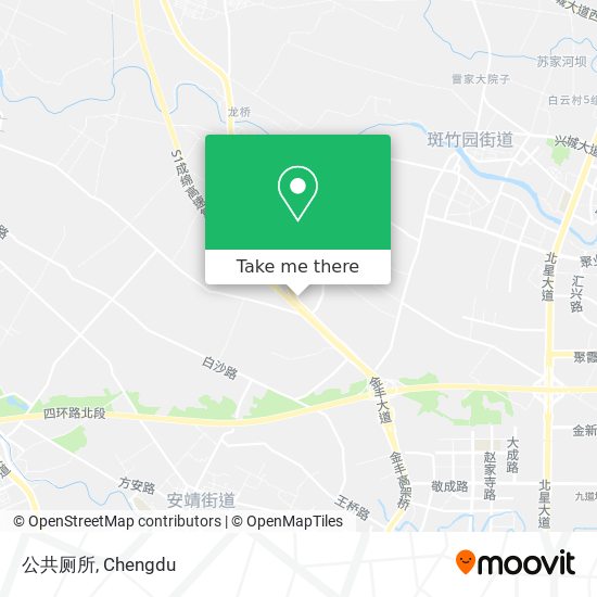 公共厕所 map