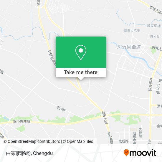 白家肥肠粉 map