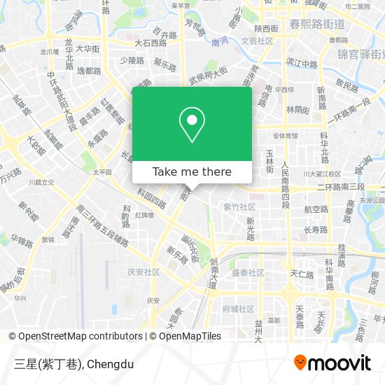 三星(紫丁巷) map