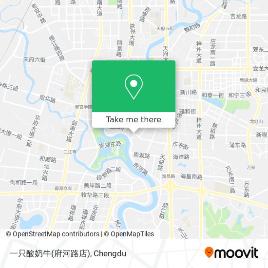 一只酸奶牛(府河路店) map