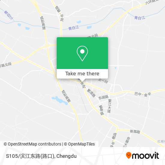 S105/滨江东路(路口) map