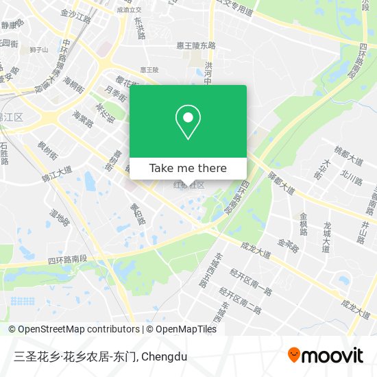 三圣花乡·花乡农居-东门 map