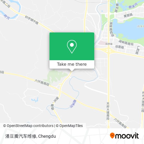 潘豆瓣汽车维修 map