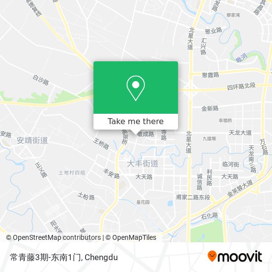 常青藤3期-东南1门 map
