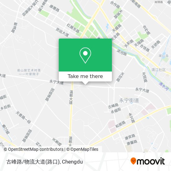 古峰路/物流大道(路口) map