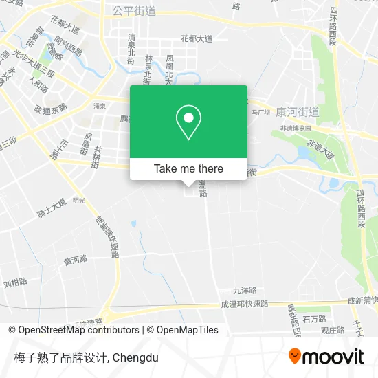 梅子熟了品牌设计 map