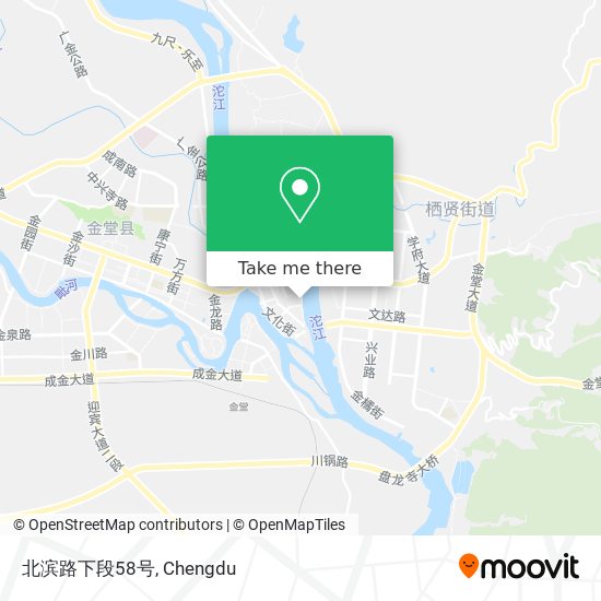 北滨路下段58号 map