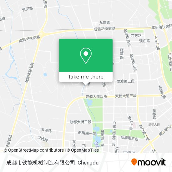 成都市铁能机械制造有限公司 map