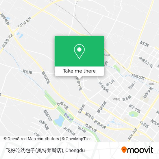 飞好吃沈包子(奥特莱斯店) map