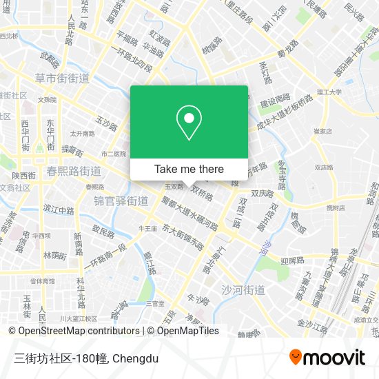 三街坊社区-180幢 map