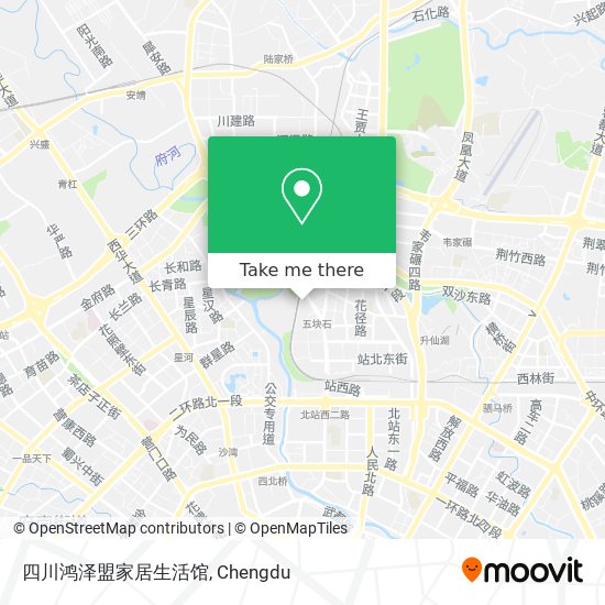 四川鸿泽盟家居生活馆 map