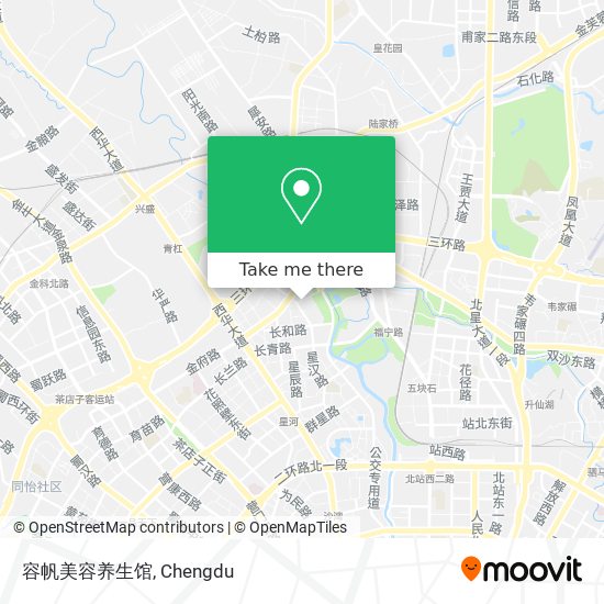 容帆美容养生馆 map
