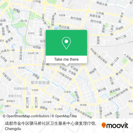 成都市金牛区驷马桥社区卫生服务中心康复理疗馆 map