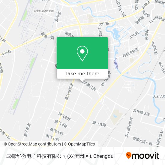 成都华微电子科技有限公司(双流园区) map