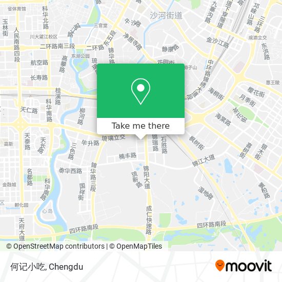 何记小吃 map