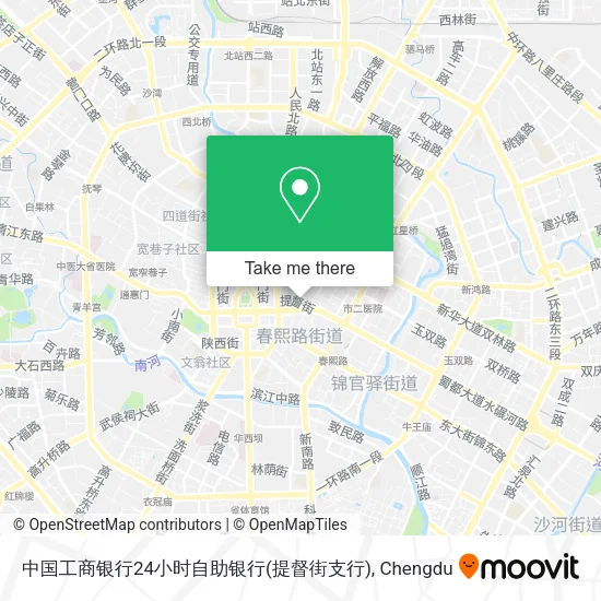 中国工商银行24小时自助银行(提督街支行) map
