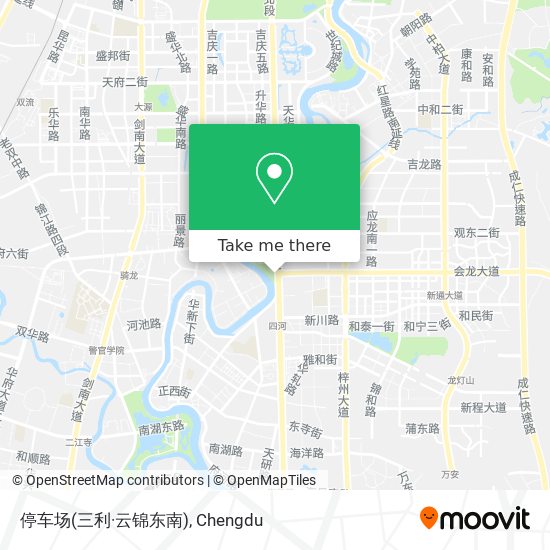 停车场(三利·云锦东南) map