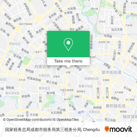 国家税务总局成都市税务局第三税务分局 map
