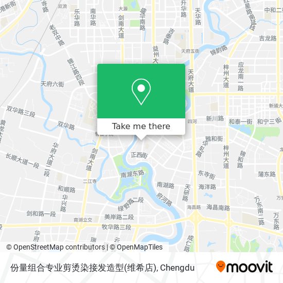 份量组合专业剪烫染接发造型(维希店) map