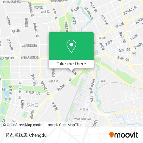 起点蛋糕店 map