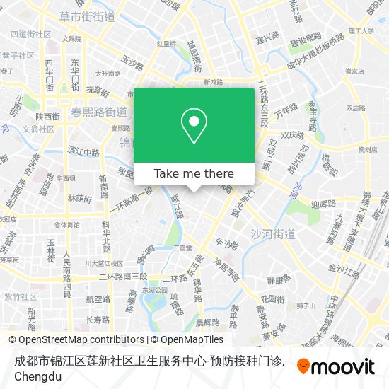 成都市锦江区莲新社区卫生服务中心-预防接种门诊 map