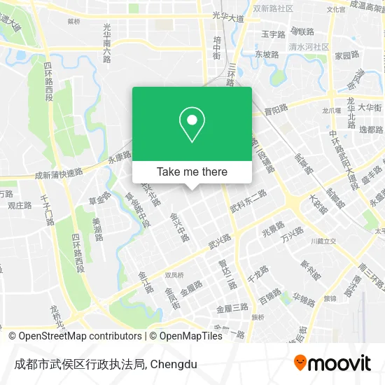 成都市武侯区行政执法局 map