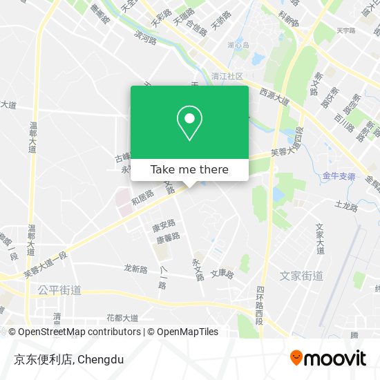京东便利店 map