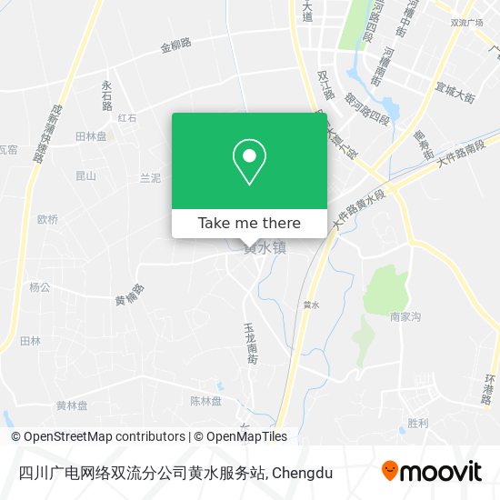 四川广电网络双流分公司黄水服务站 map