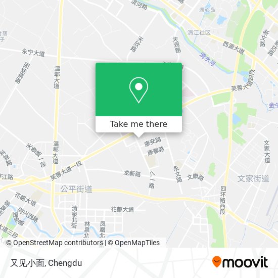又见小面 map